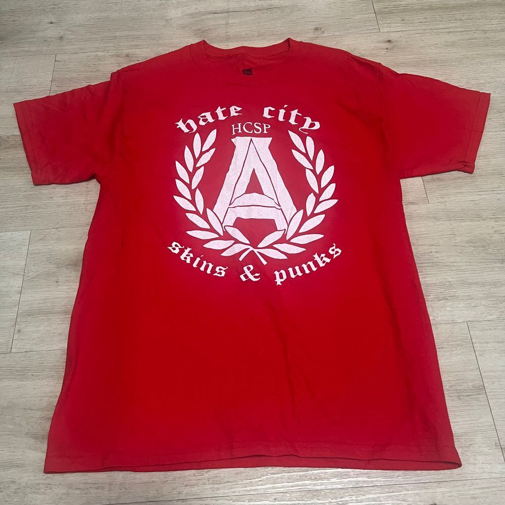 Hate City Skins & Punks Atlanta Shirt Sz‎ M Mens Antiheroes Antagonizers Rancid